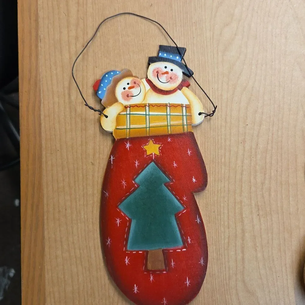 Festive Snowman ‎ Ornaments 11 Pieces